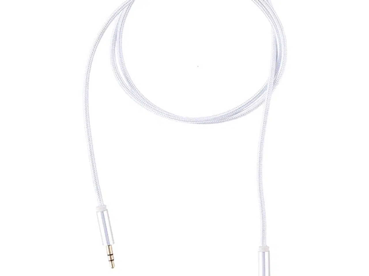 Billede 1 - Allride Connect 2,0 minijack 3,5mm lydkabel, 1,2m, nylo
