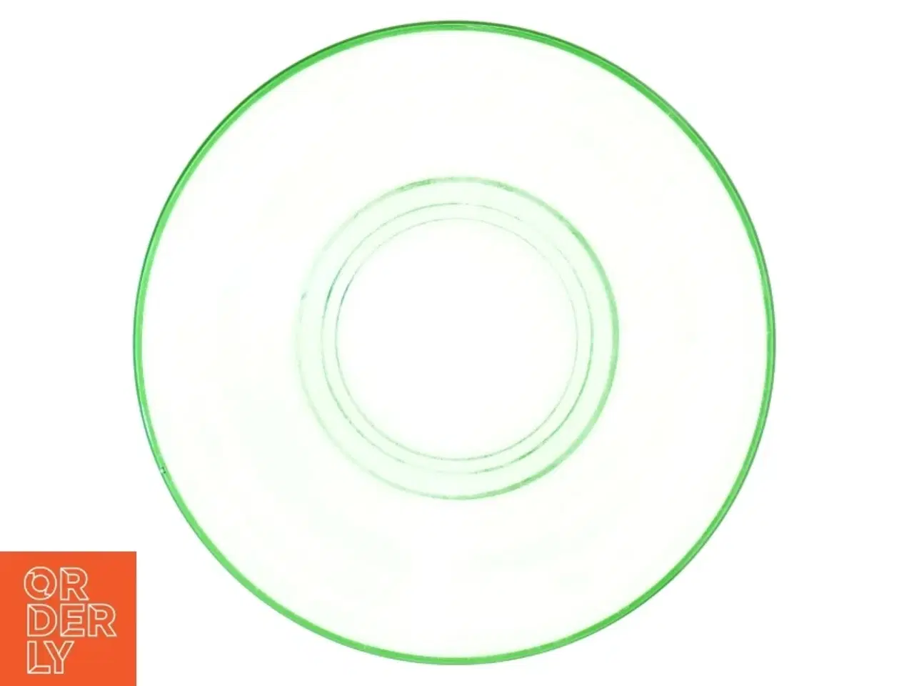 Billede 4 - Grønne broksø glas tallerkener (str. Ø 15 cm)