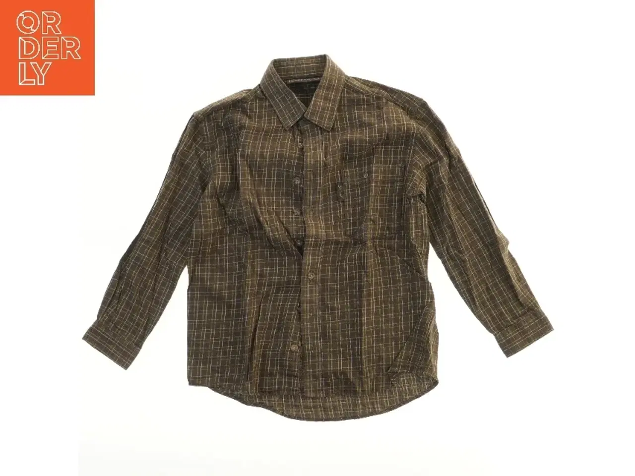 Billede 1 - Langærmet ternet skjorte fra Seeland (str. 128)