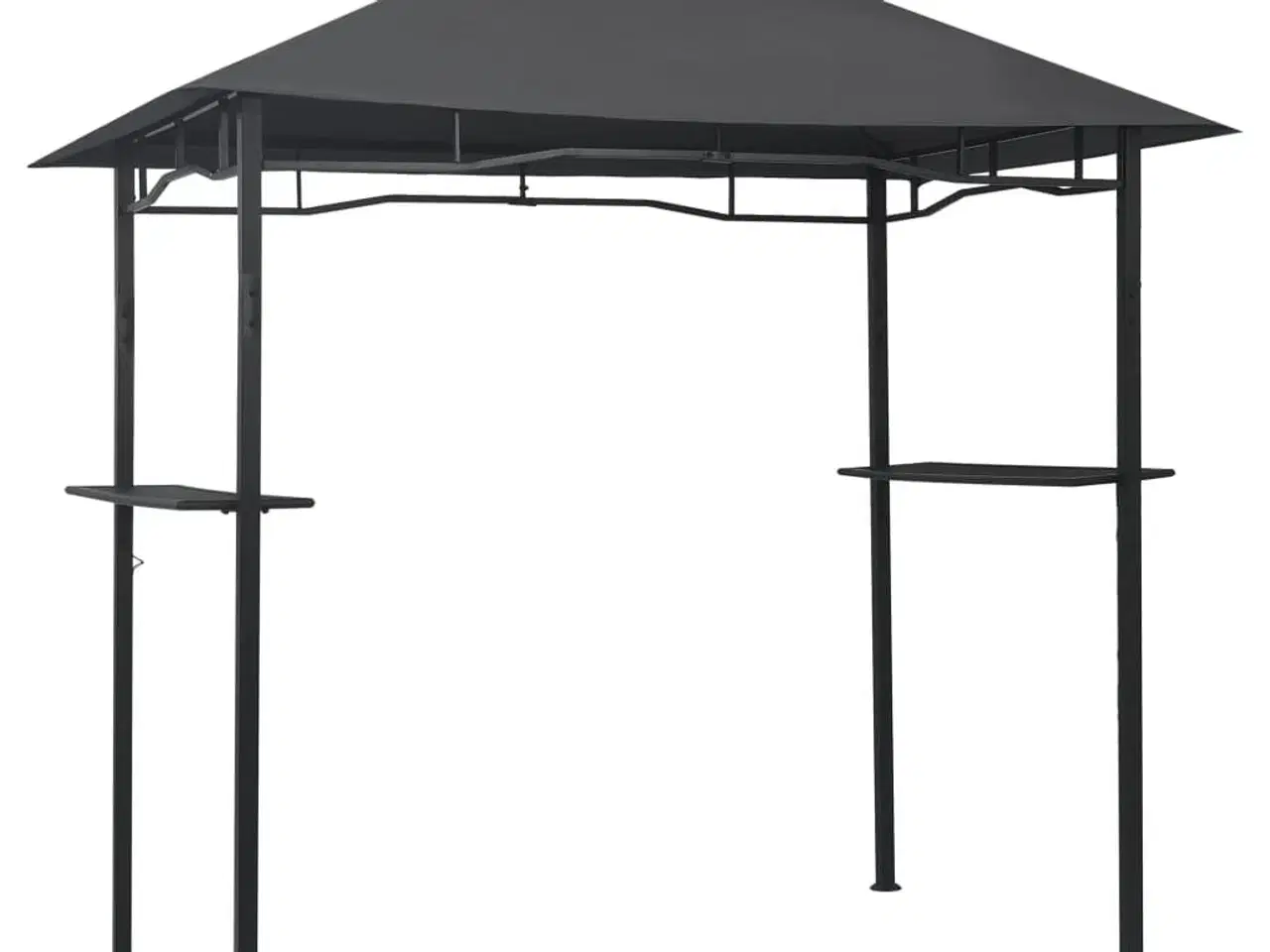 Billede 2 - Grillpavillon 240x150x255 cm stål antracitgrå