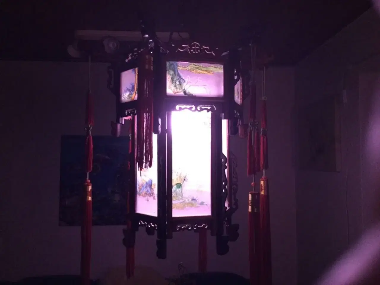 Billede 1 - Kinesisk Lampe