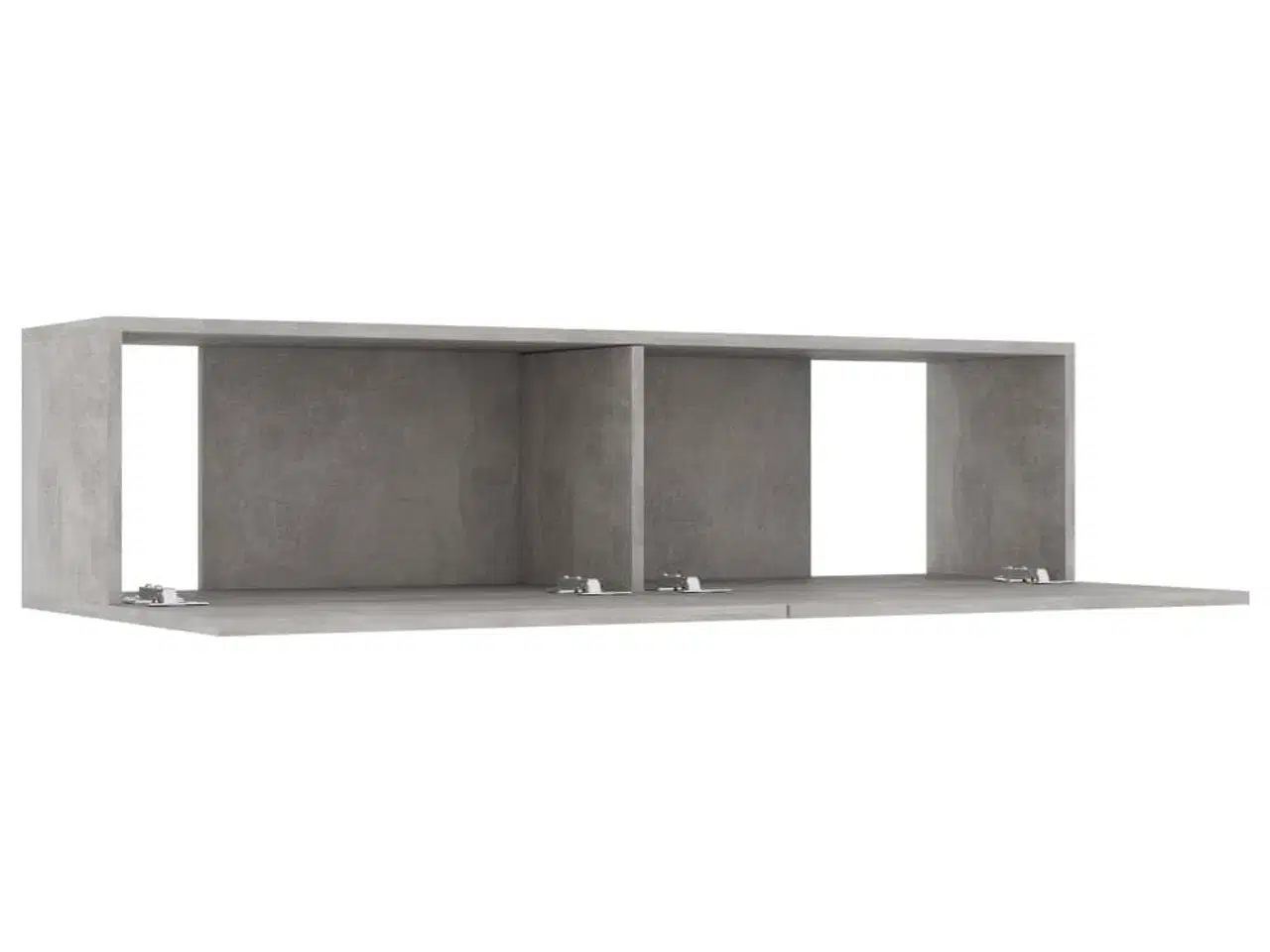 Billede 5 - Tv-bord 120x30x30 cm konstrueret træ betongrå