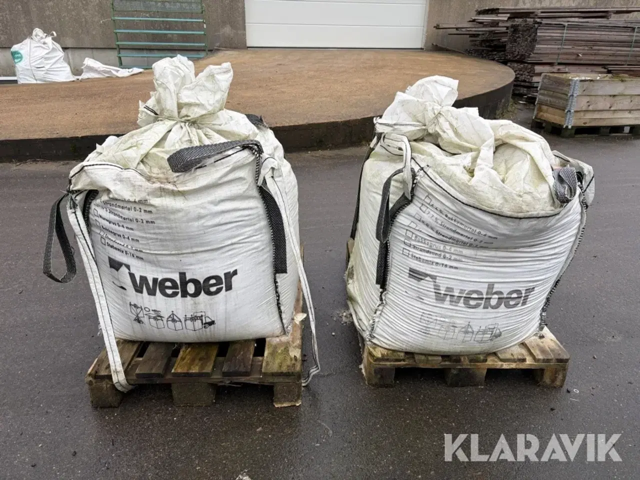 Billede 6 - Strandmørtel Weber 0-2 mm / 11 Big bags