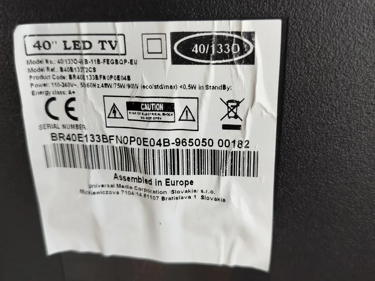 Billede 3 - Blaupunkt 40" fladskærm tv