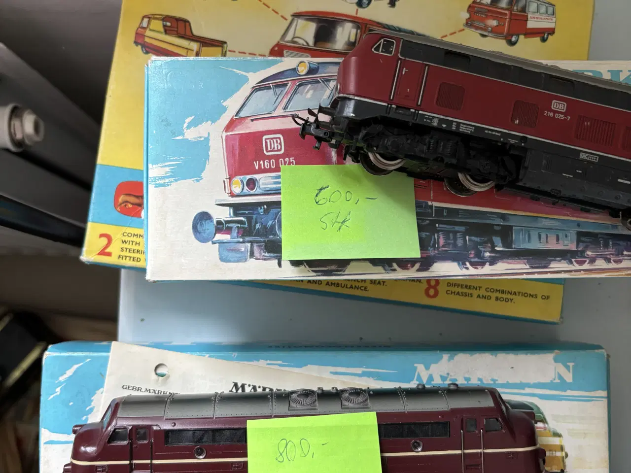 Billede 3 - Merklin toge og vogne 