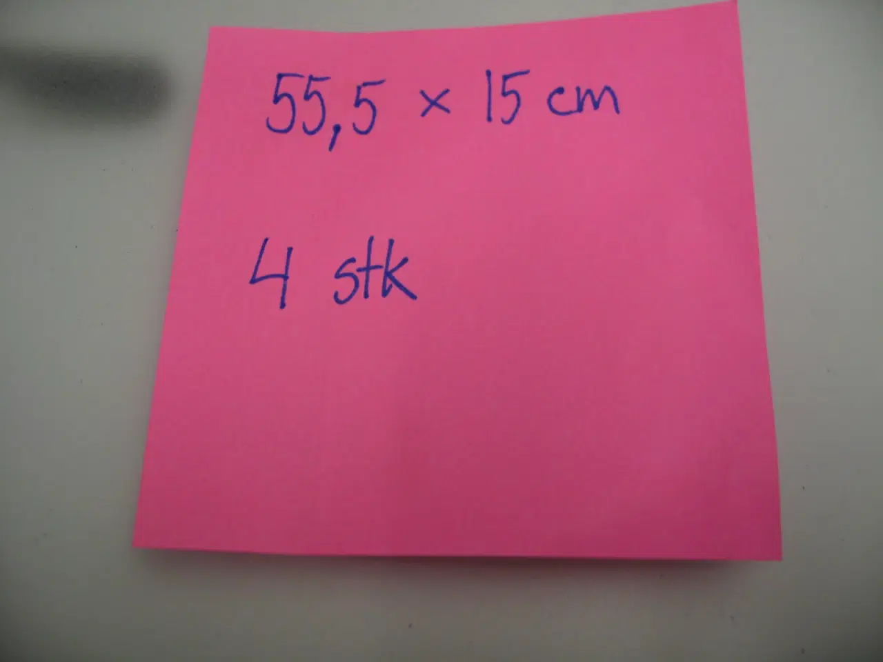 Billede 4 - 4x Glashylder 55,5 x 15 cm