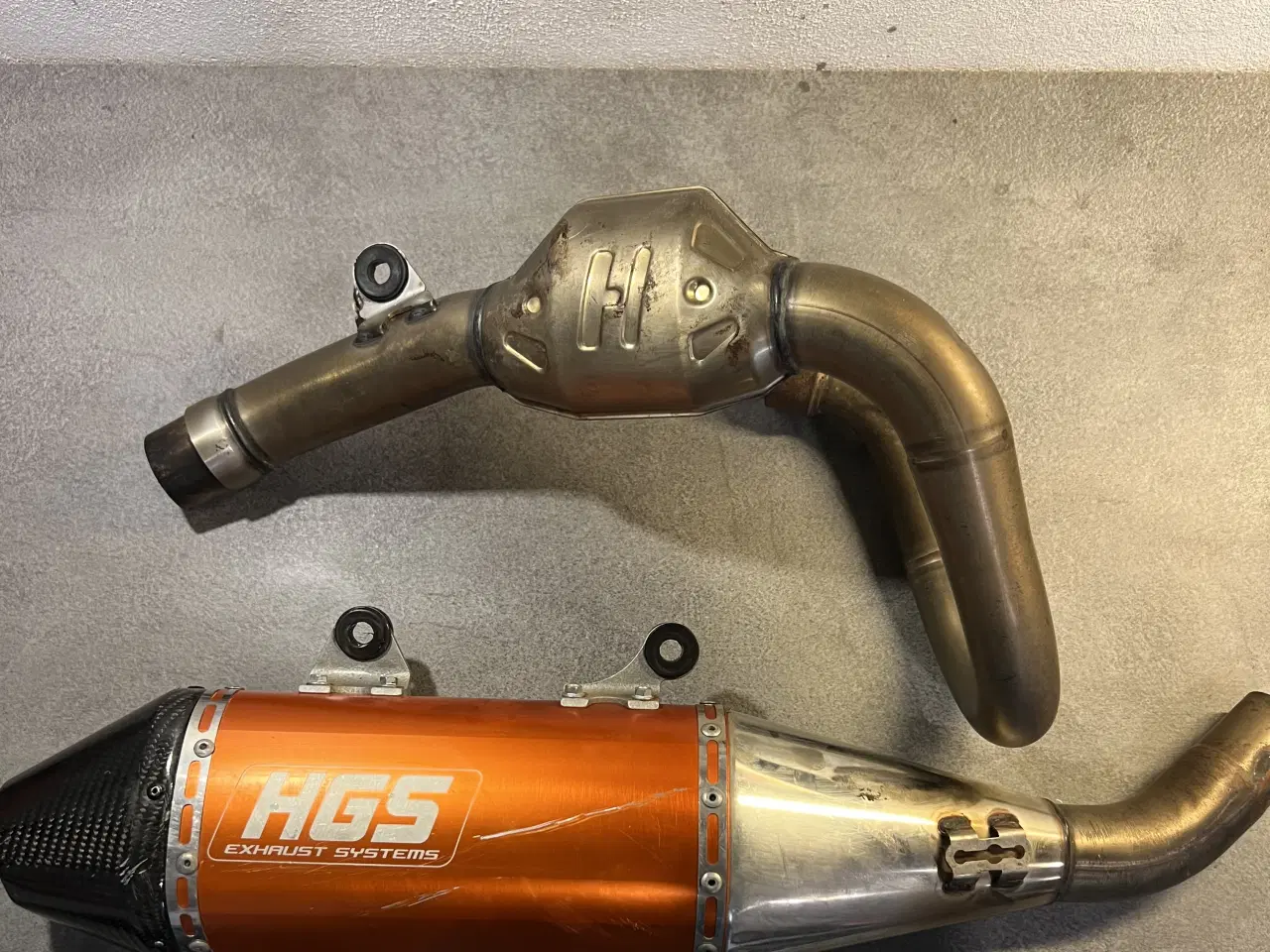 Billede 1 - HGS komplet udstødning til KTM 250/350 SXF