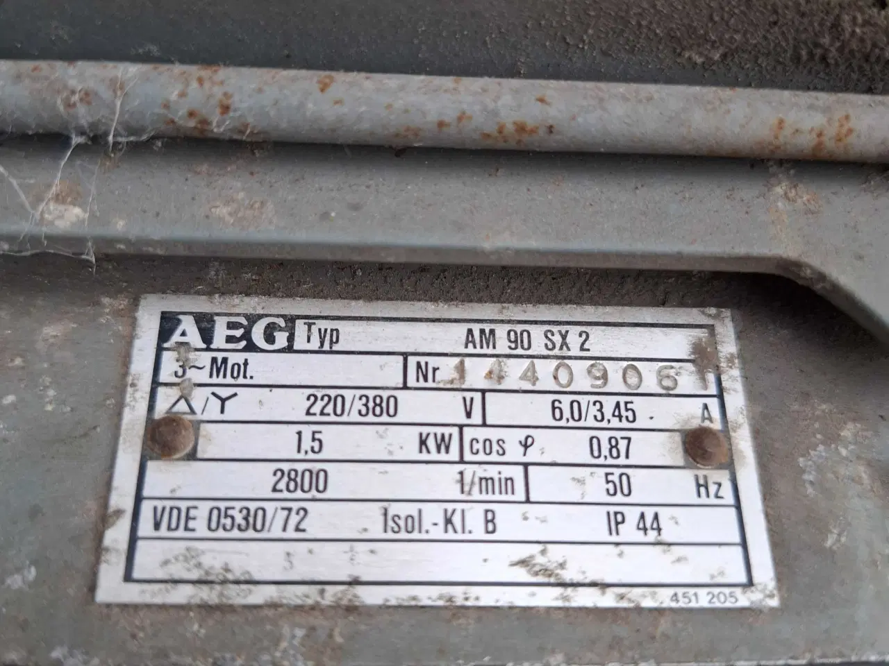 Billede 4 - Elmotor købes .