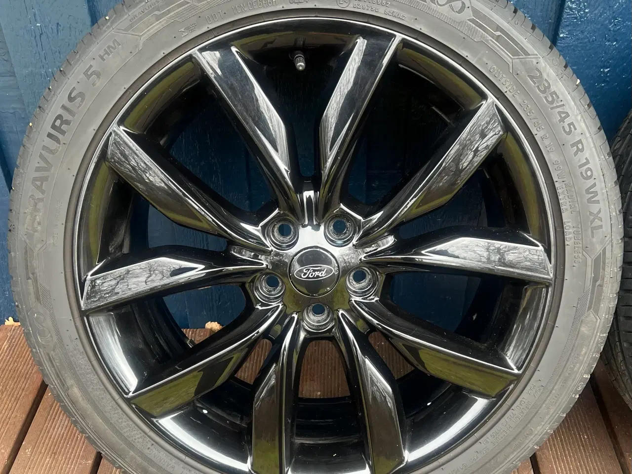 Billede 2 - Originale 19” Ford fælge med næsten nye dæk