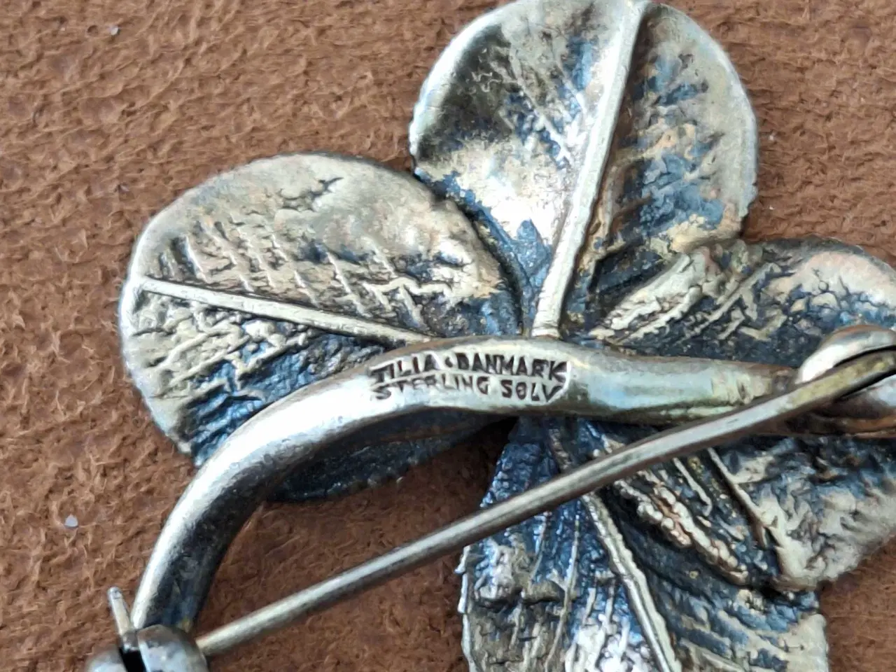 Billede 4 - Forgyldt broche 