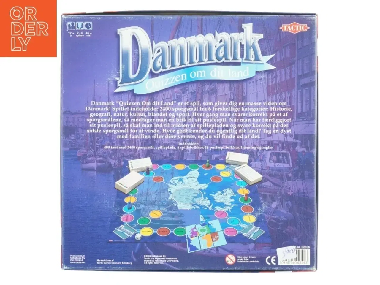 Billede 4 - Danmark Quizzen om dit land brætspil