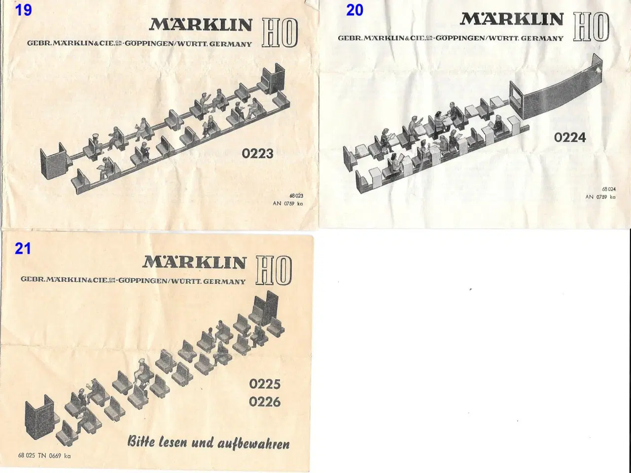 Billede 6 - Marklin: Vejledninger til ældre modeller/udstyr