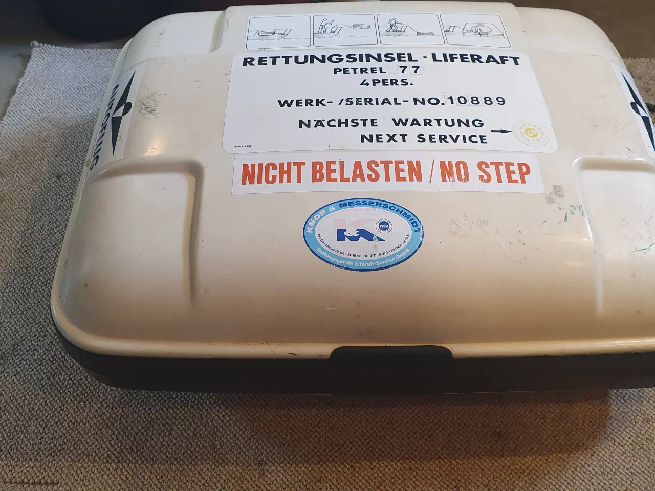 Billede 1 - 4 pers. redningsflåde