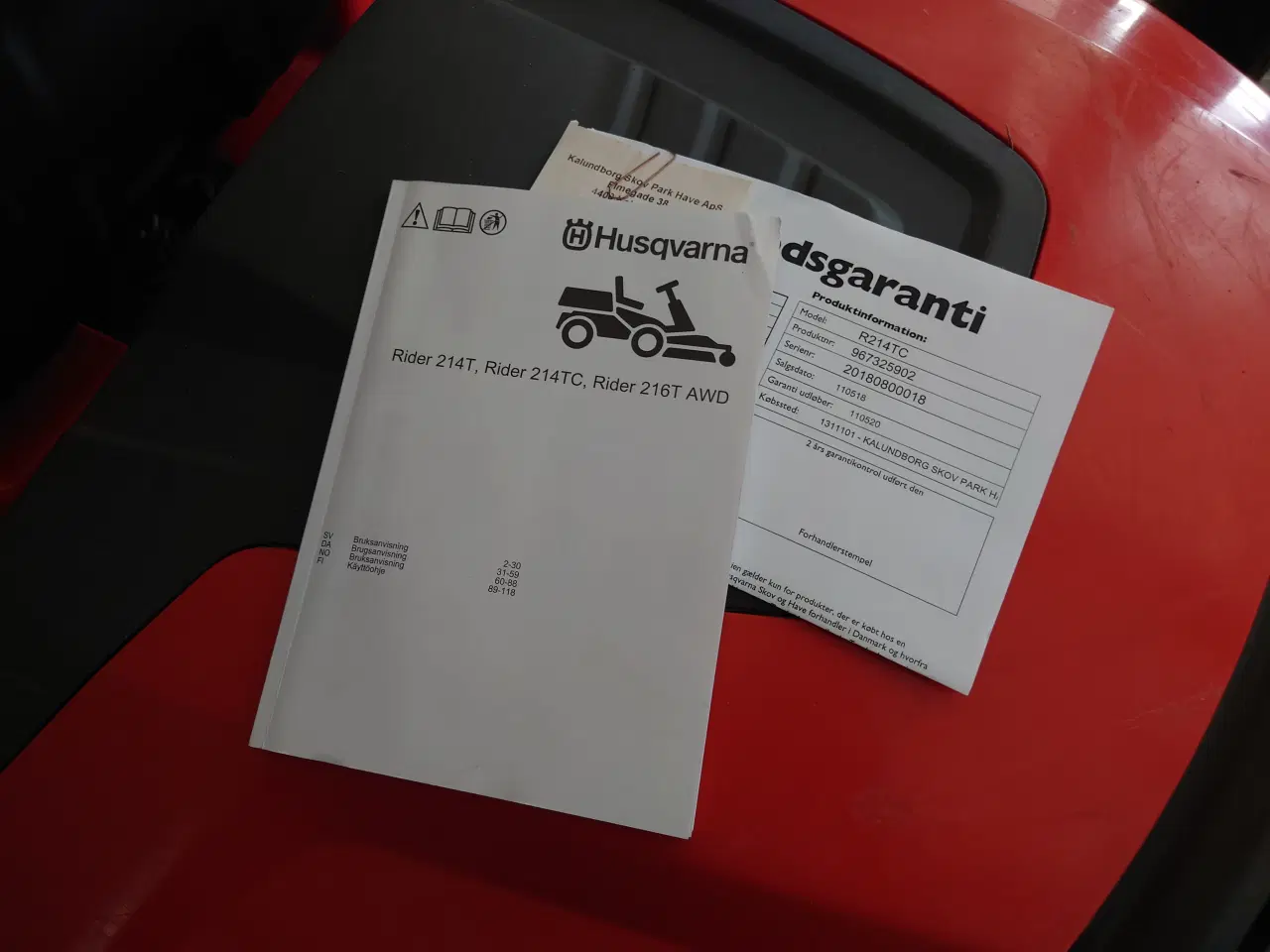 Billede 3 - Husqvarna plænetraktor / Rider