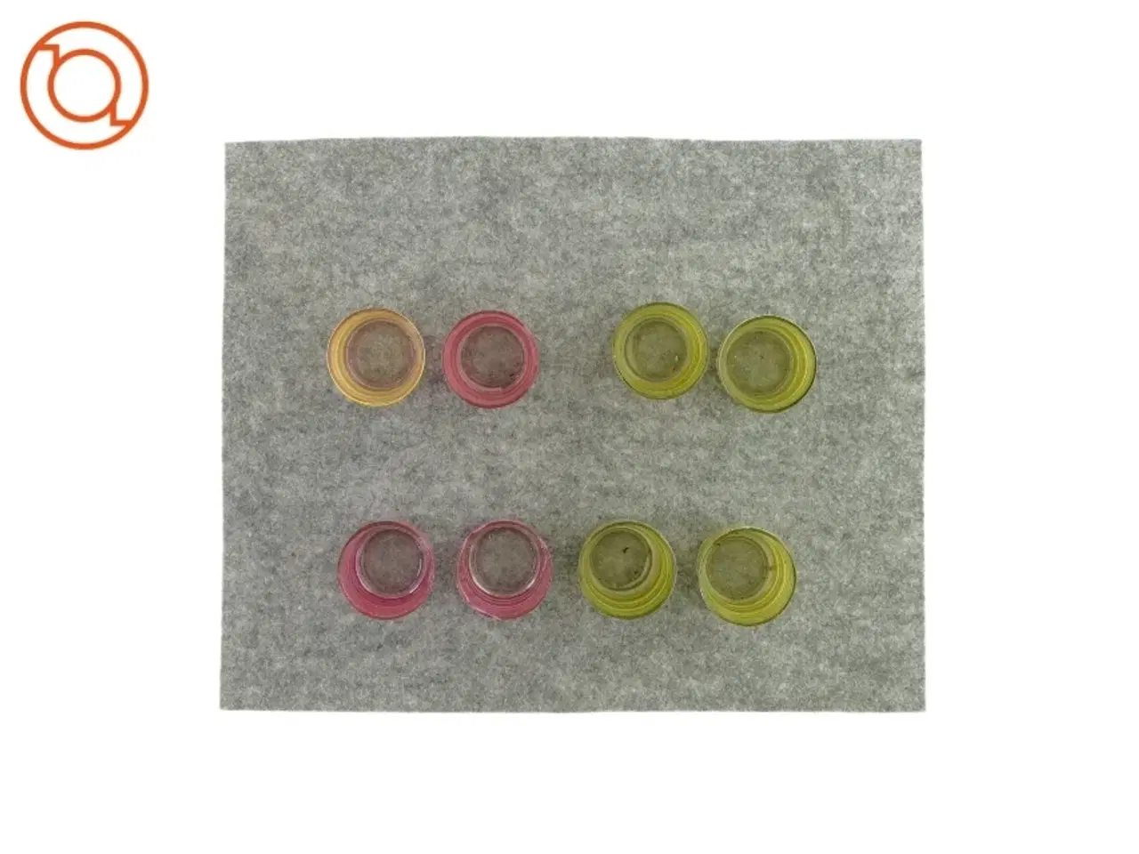 Billede 3 - Små lysestager (8 stk) (str. HØ: 6,5x5,5 cm)