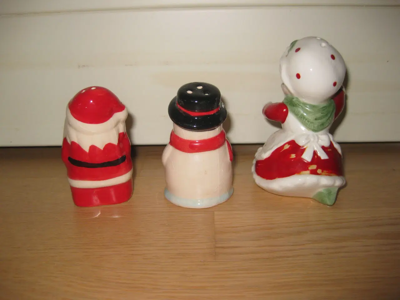 Billede 6 - Jule Salt og peberbøsser pr stk 
