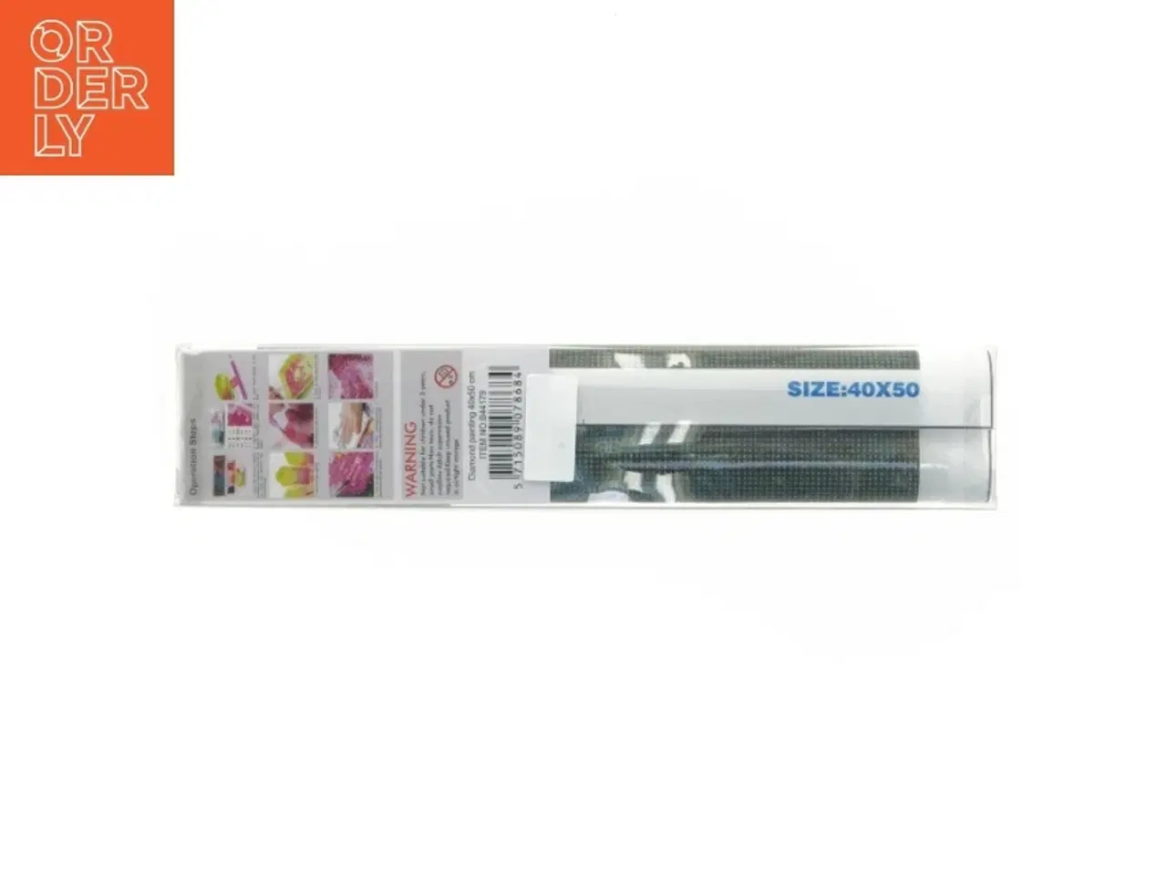 Billede 5 - 5D diamantmalerkit motiv tiger og kat (str. 40 x 50 cm)