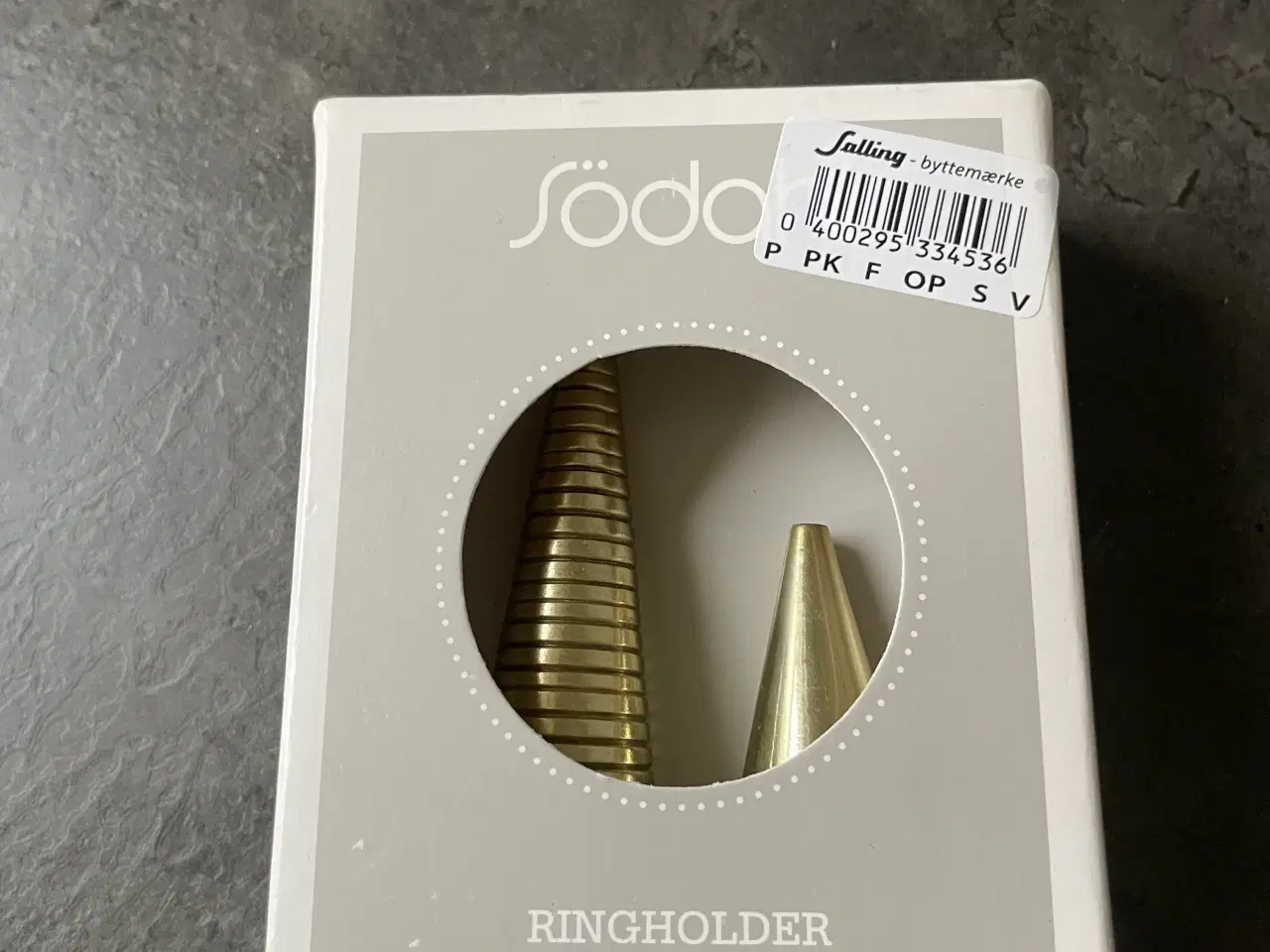 Billede 1 - Ringholder fra sødahl