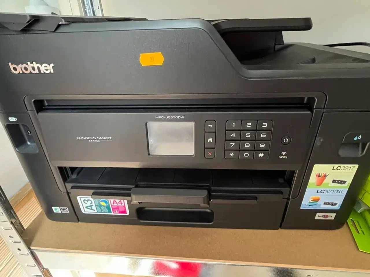 Billede 2 - Inkjet Printer BROTHER MFC - J5330DW + Makulator + Printerpatroner