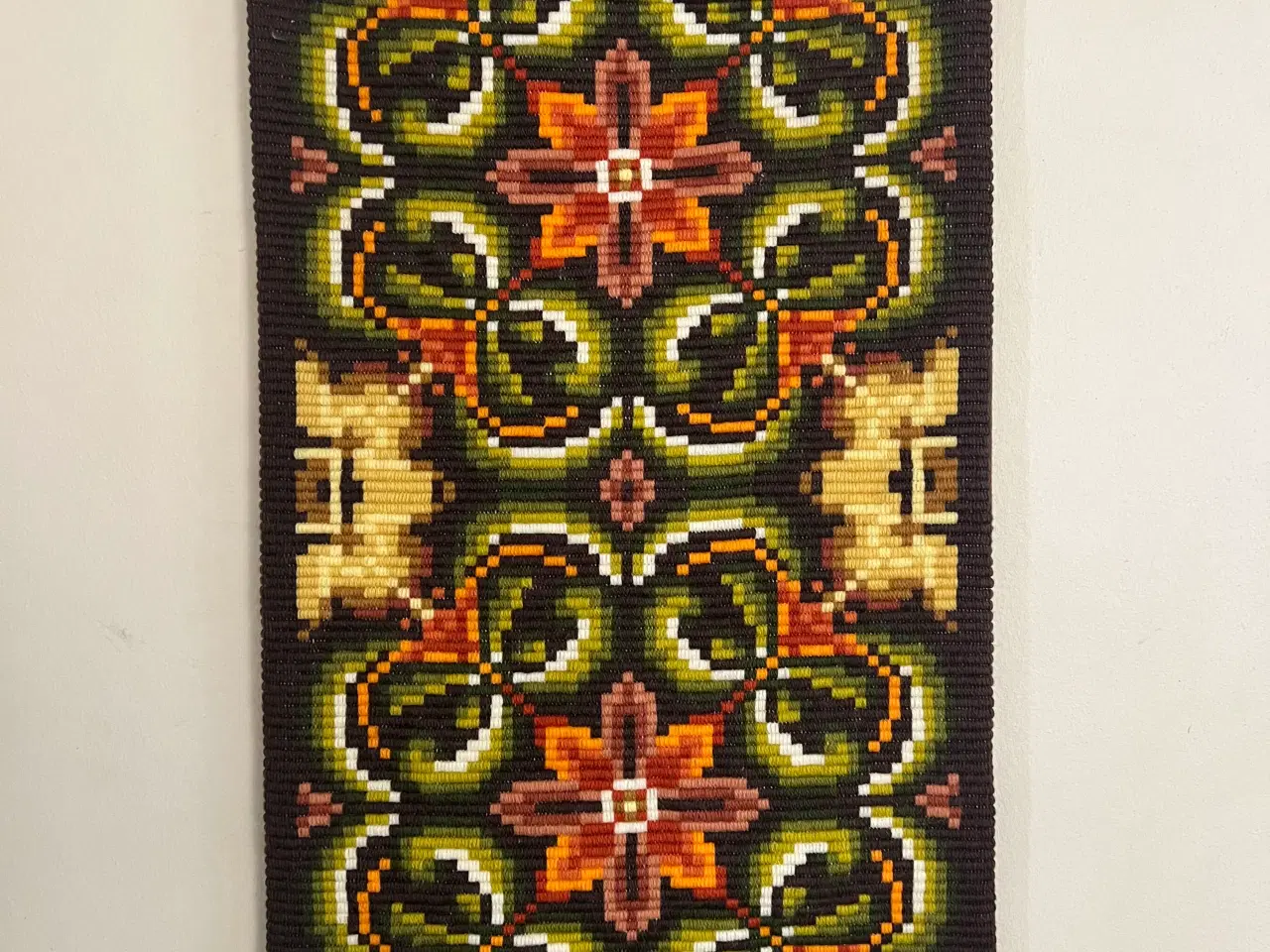 Billede 1 - Flot retro vægtæppe fra 50-60’erne