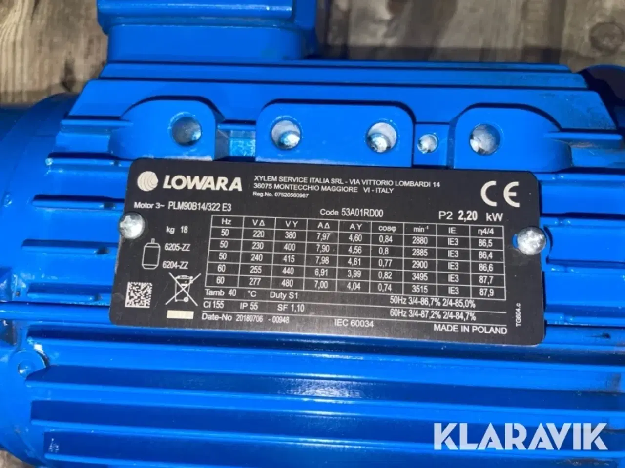 Billede 9 - Elektriske motorer 4 styk