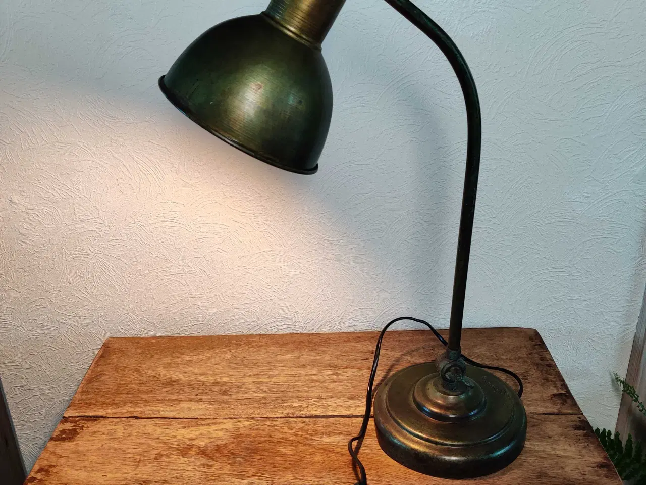 Billede 2 - Fabrikslampe Bordlampe