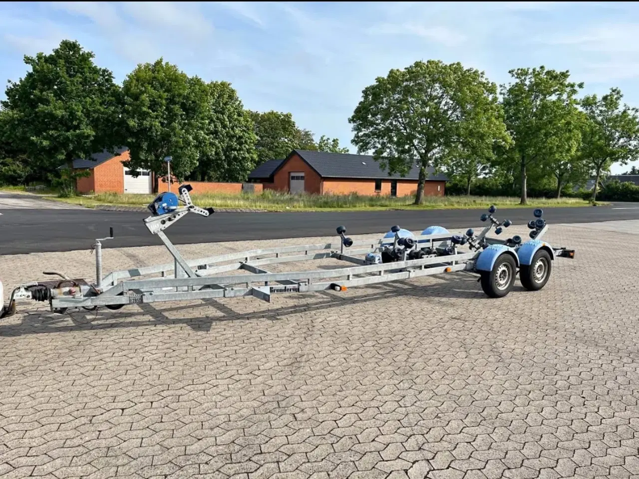 Billede 1 - NYSYNET Brænderup Bådtrailer 3500kg.