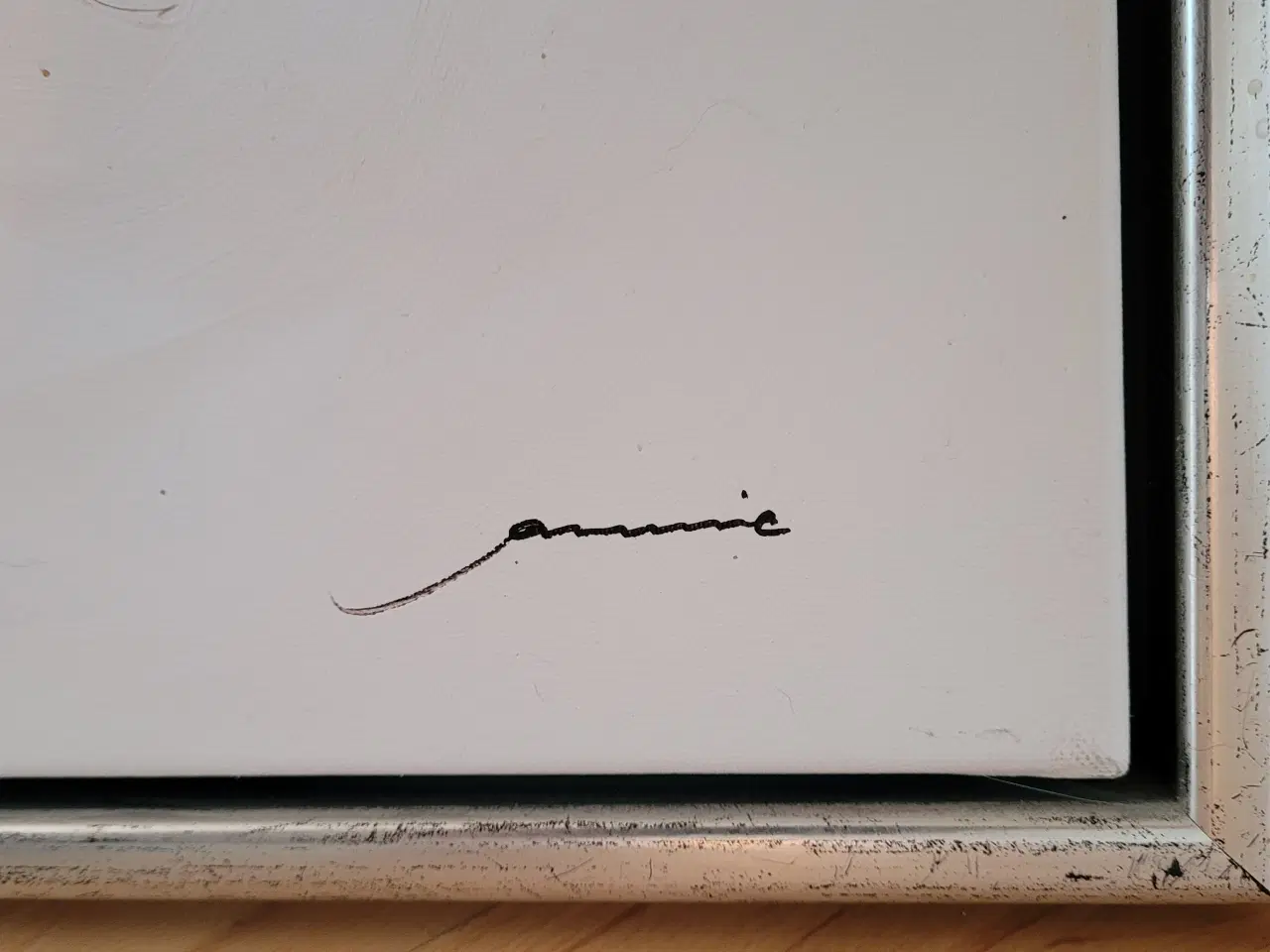 Billede 3 - Maleri, Jannic Biilmann, 65 x 65 cm