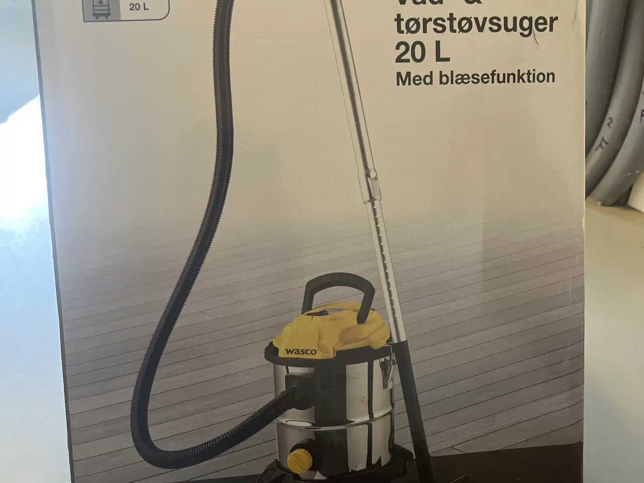 Billede 1 - Wasco Clean Våd & tørstøvsuger 20 L