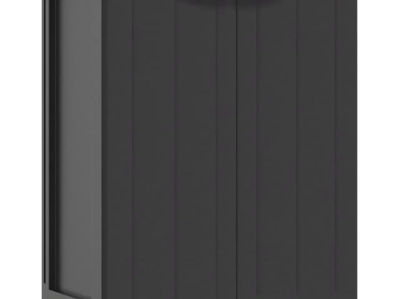 Billede 2 - Haveskab 65x37x85 cm PP sort