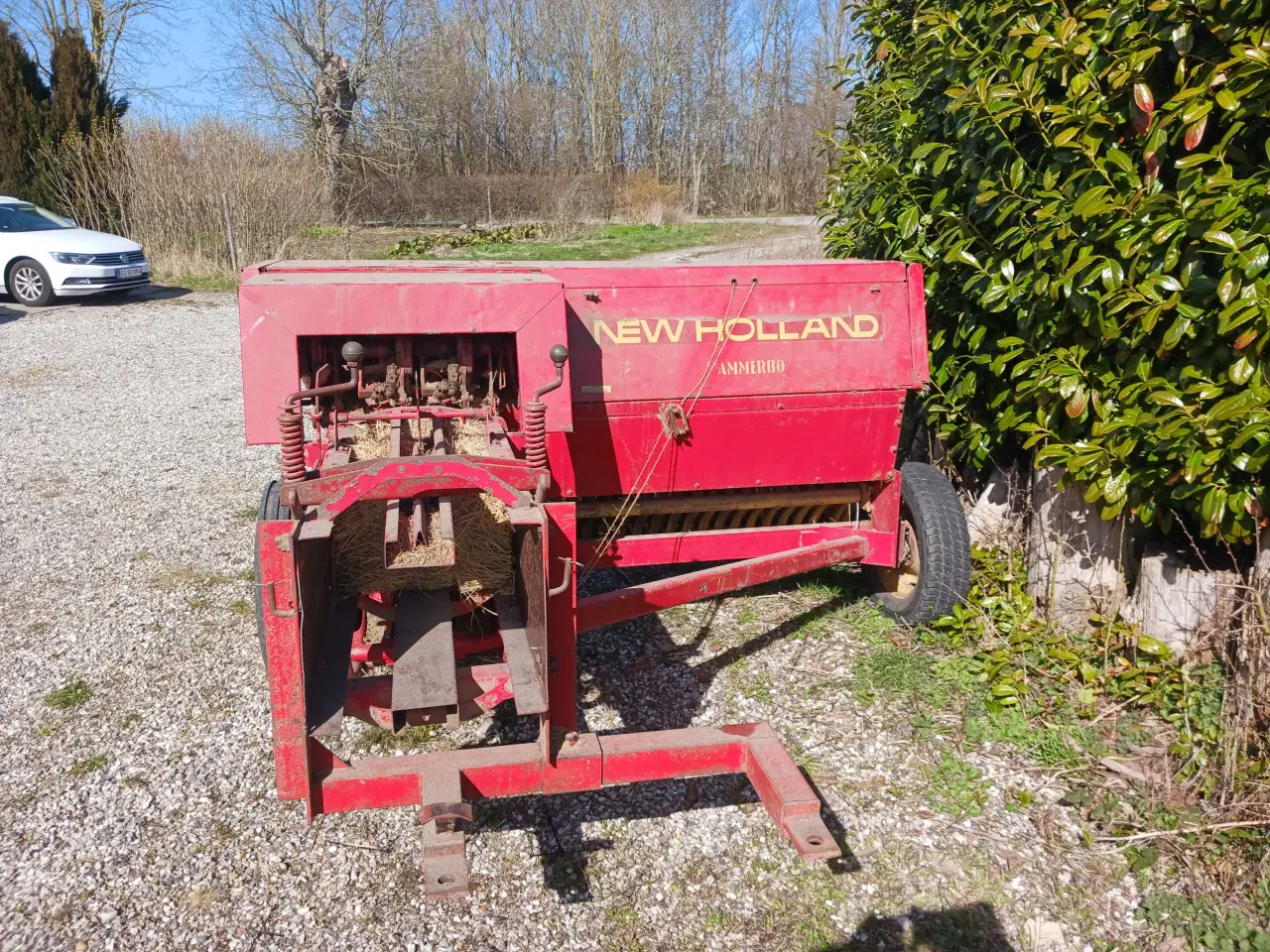 Billede 4 - Fin småballe presser.