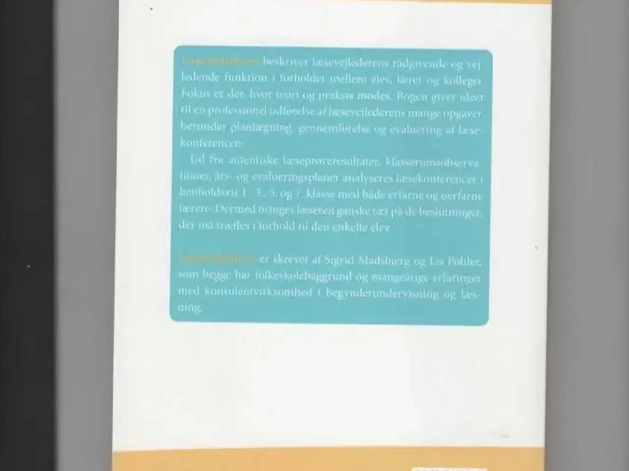Billede 2 - læsevejledning