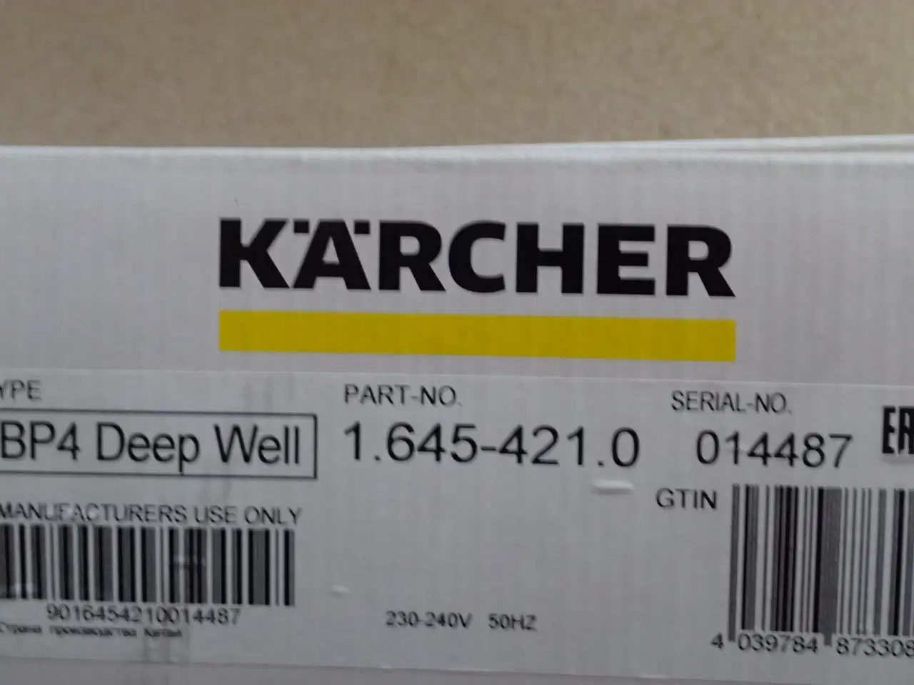 Billede 11 - Brøndpumpe Karcher BP 4 Deep Well automatik 1".