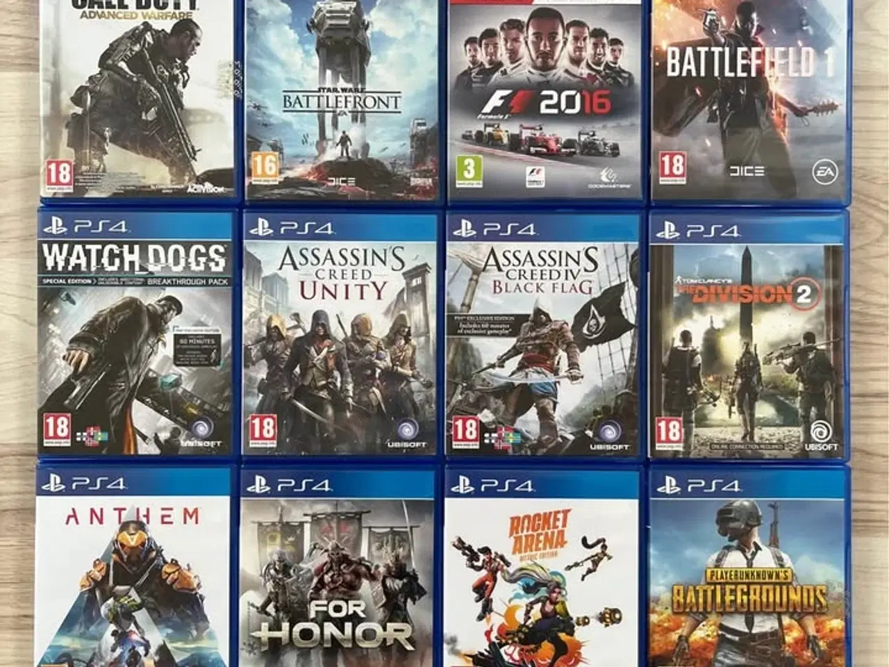 Billede 3 - Playstation 4 Med 2 Controllere & 12 Spil