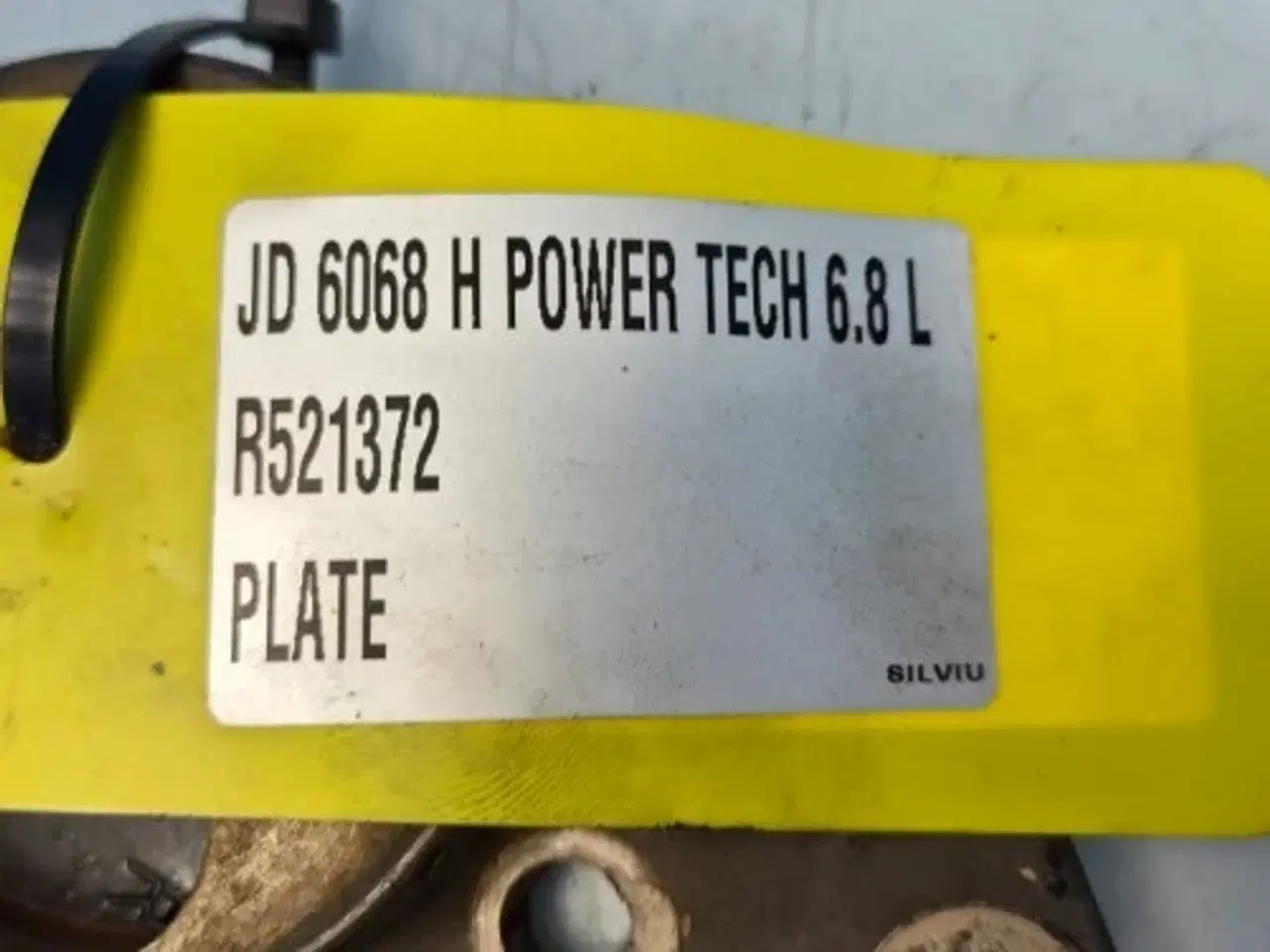 Billede 11 - John Deere 6068    Plade   R521372