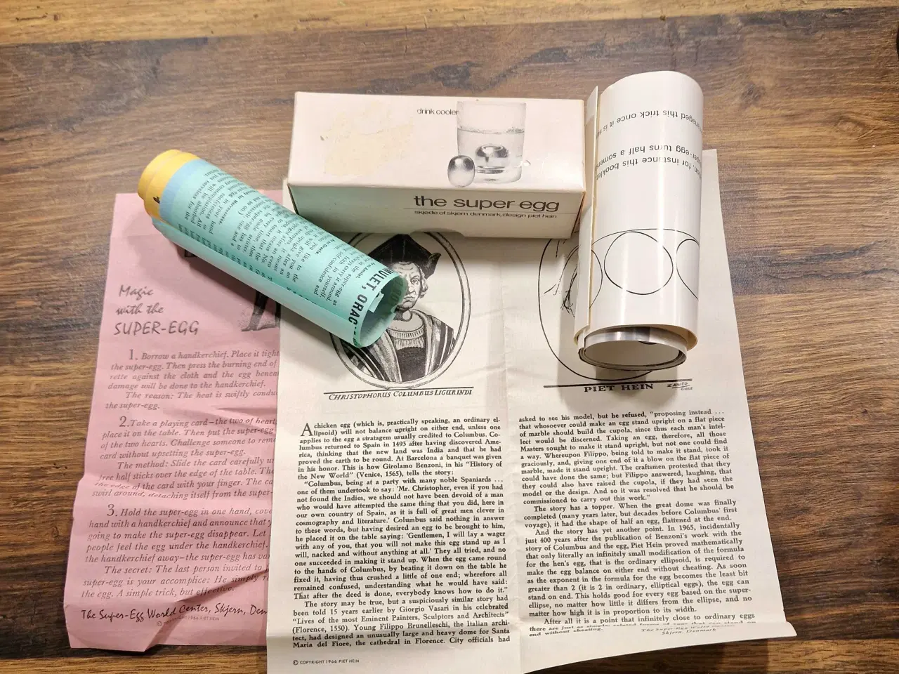 Billede 5 - Piet Hein,  2 stk super egg i original æske 