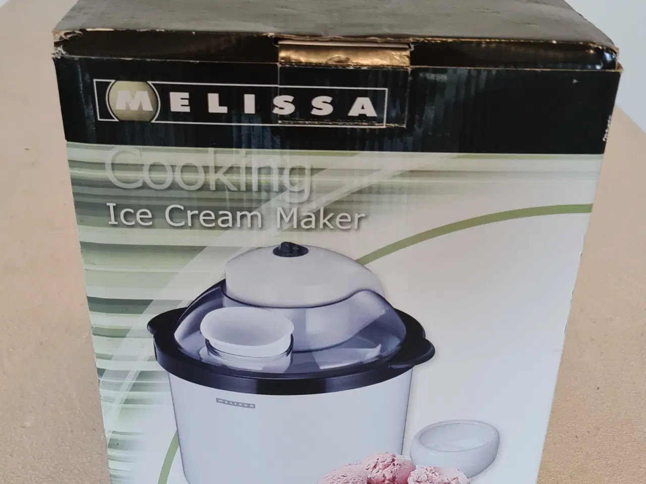 Billede 1 - Melissa NCJ-28-90 Ismaskine hvid