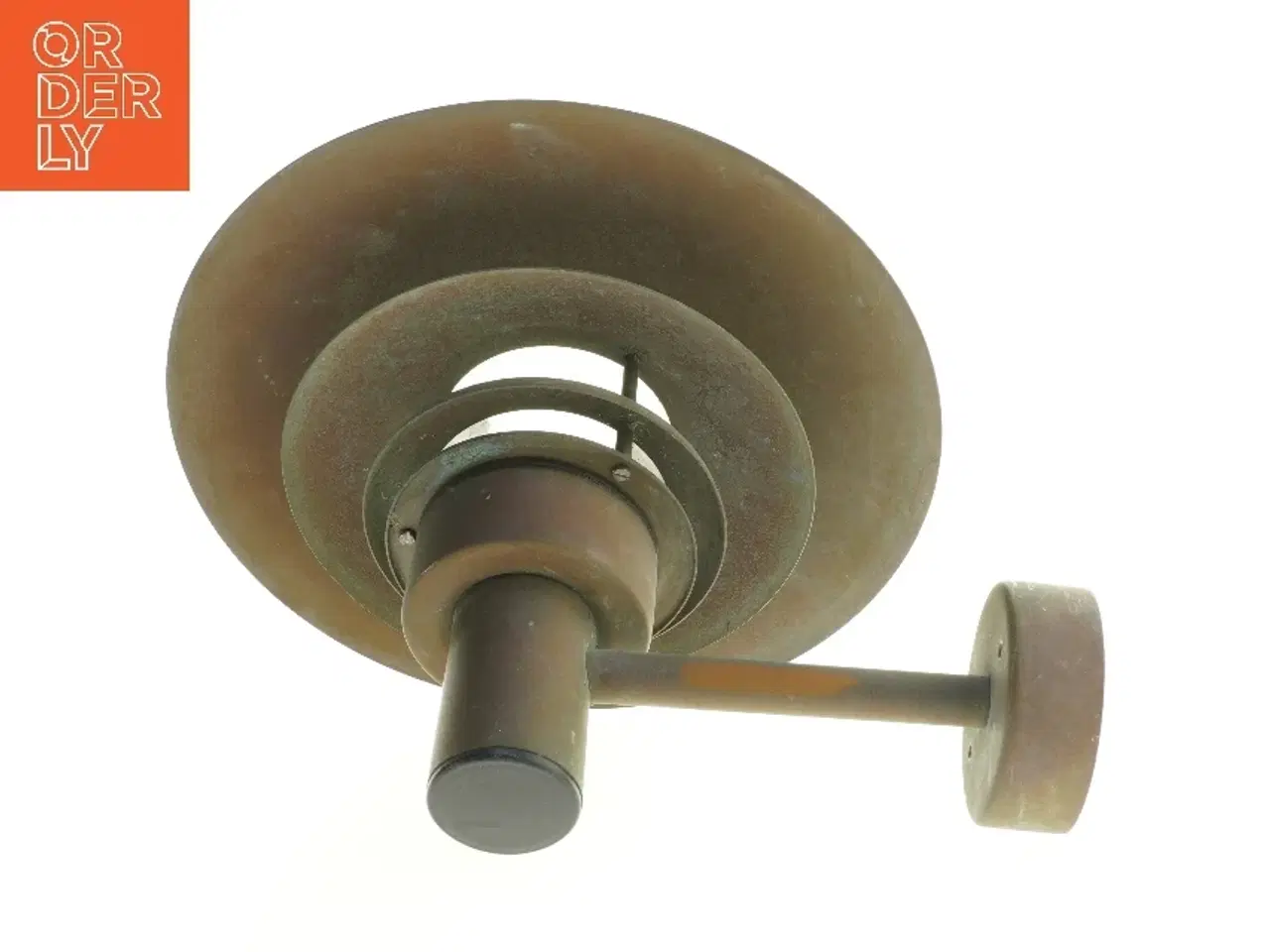 Billede 3 - Form light Patineret kobber Retro Udendørs væglampe (str. Ø 35 cm)