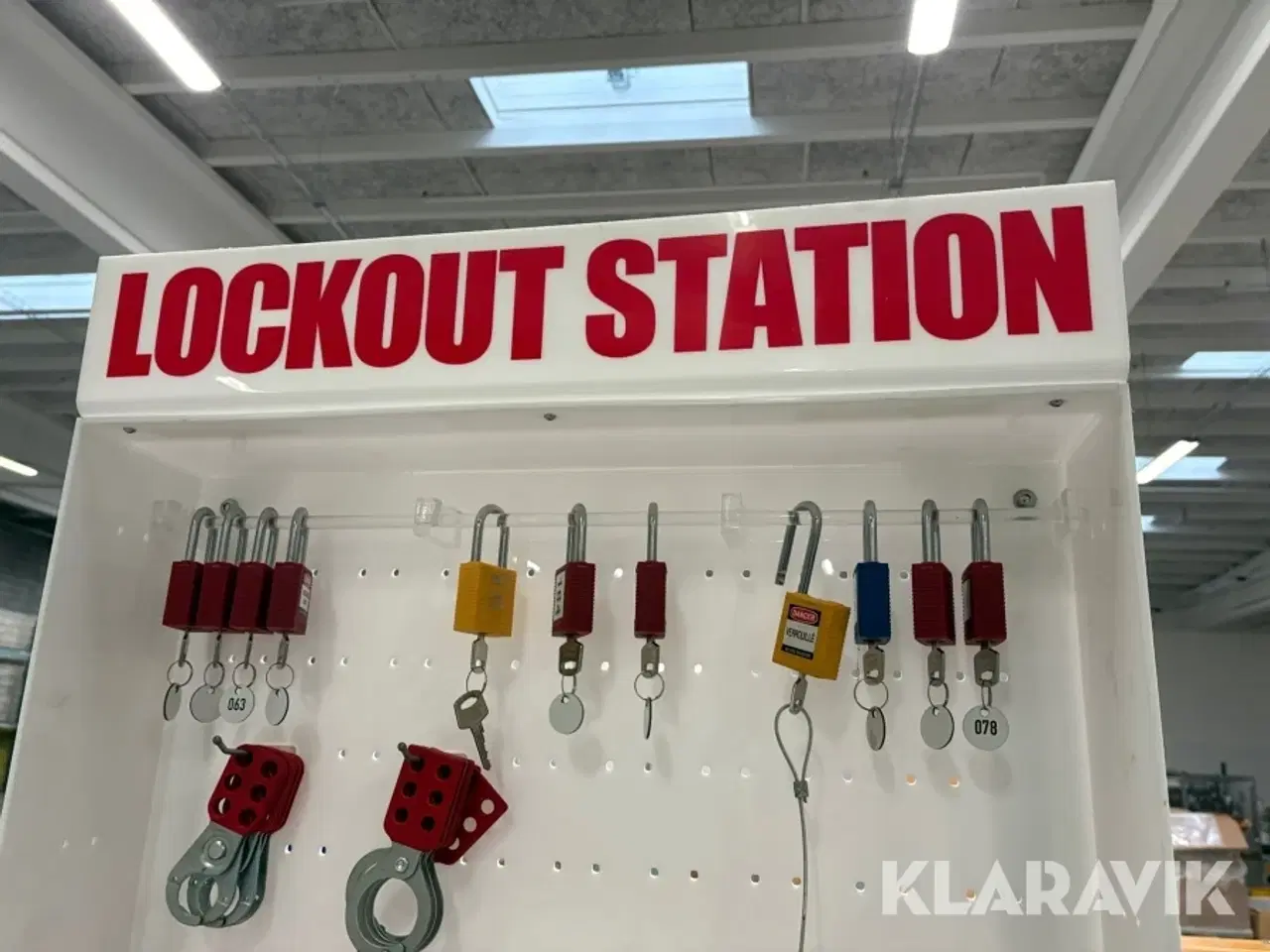 Billede 7 - Låsestation med diverse låse