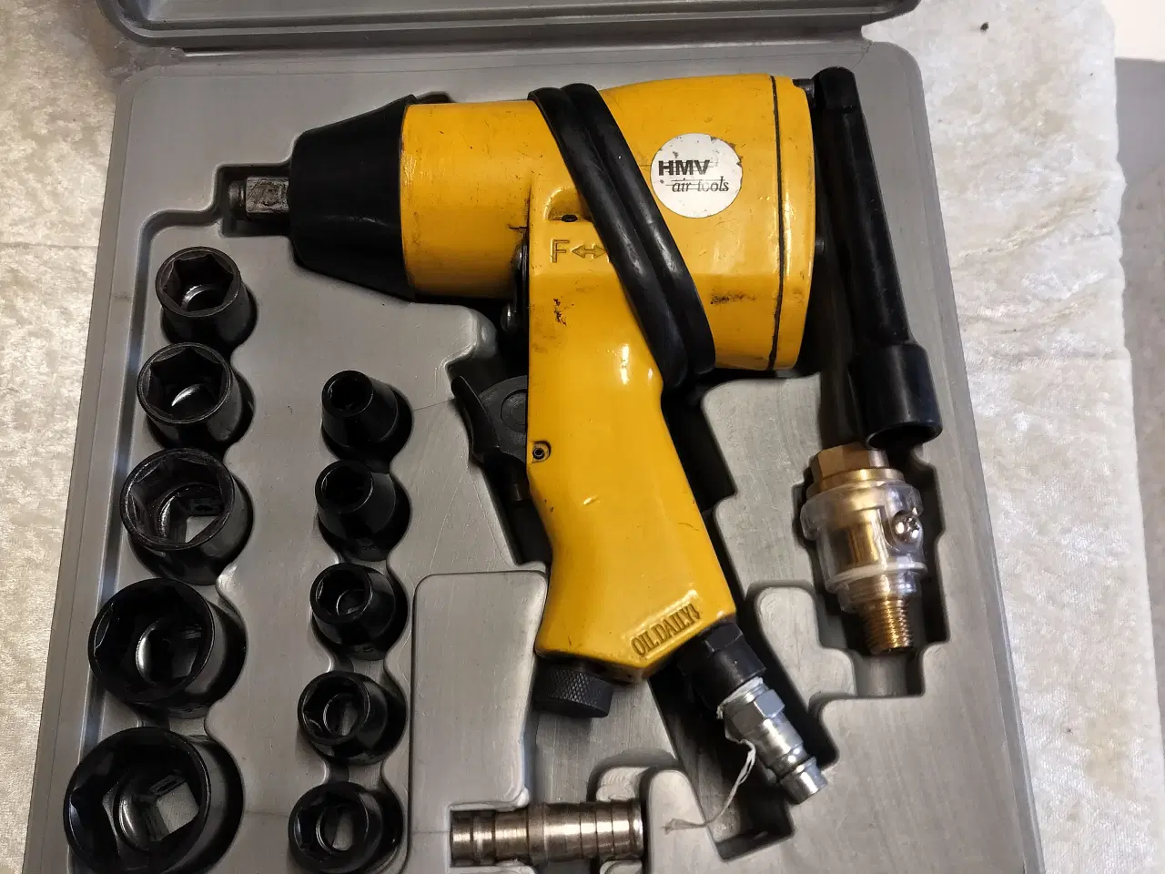 Billede 1 - HMv Air tools Slagnøgle sæt / luftnøgle sæt.