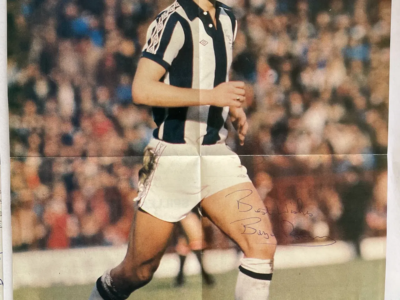 Billede 2 - Autografer af Bryan Robson (3 stk) !