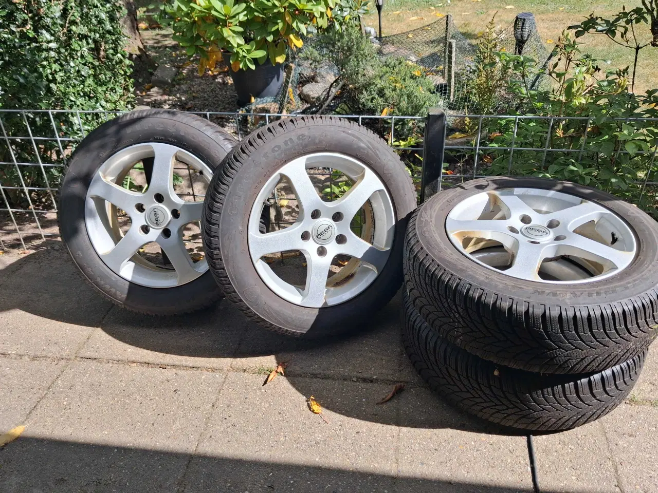 Billede 1 - Vinterdæk på Alufælg 16" Firestone,205/60R16