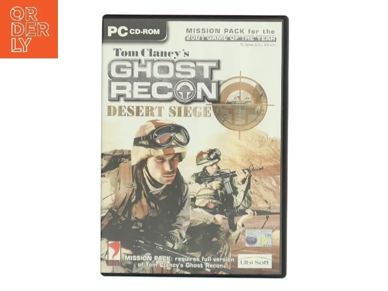 Billede 1 - Tom Clancy's Ghost Recon: Desert Siege (DVD)