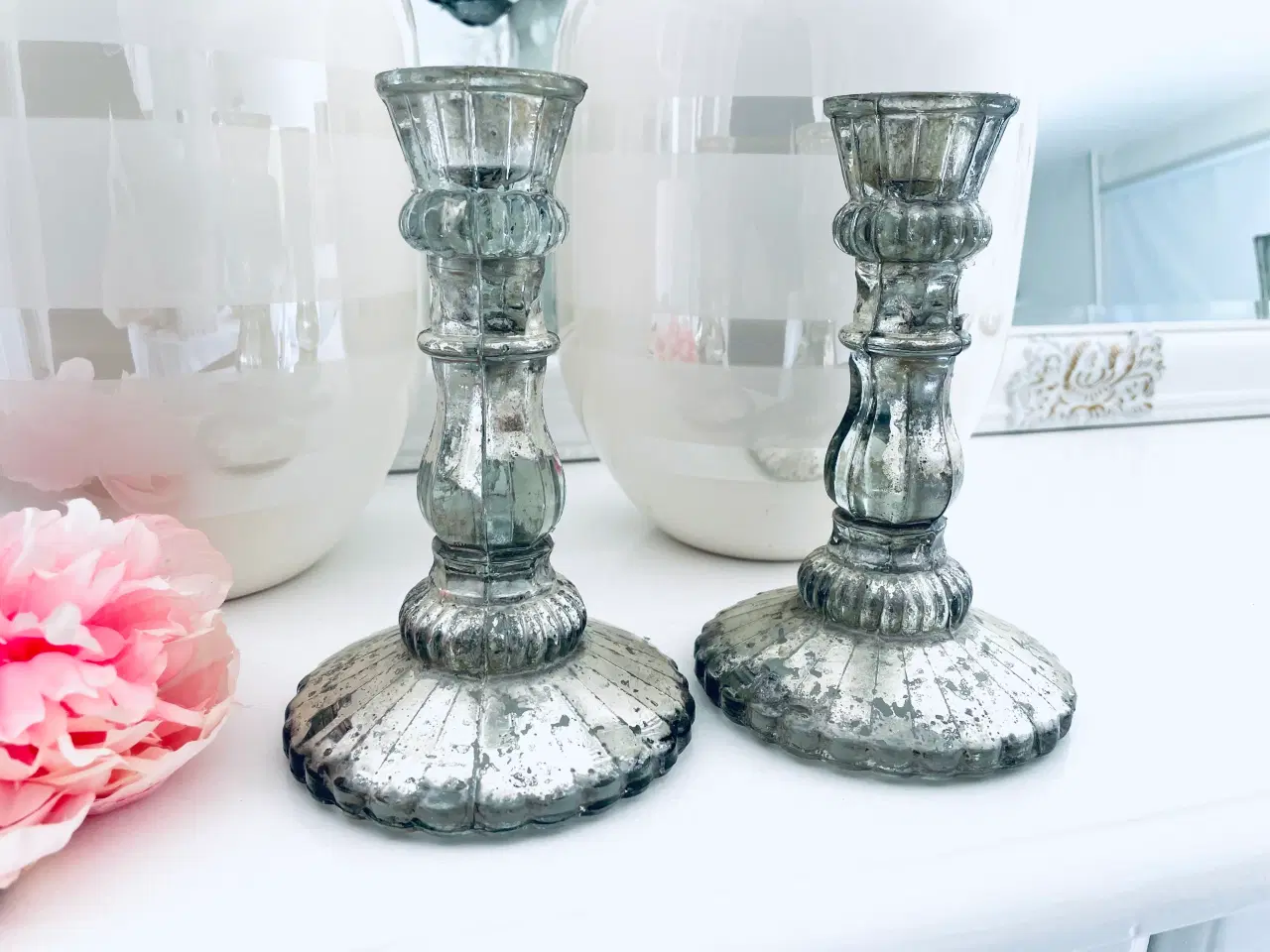 Billede 1 - Lysestage fra Chic antique 2 stk. 