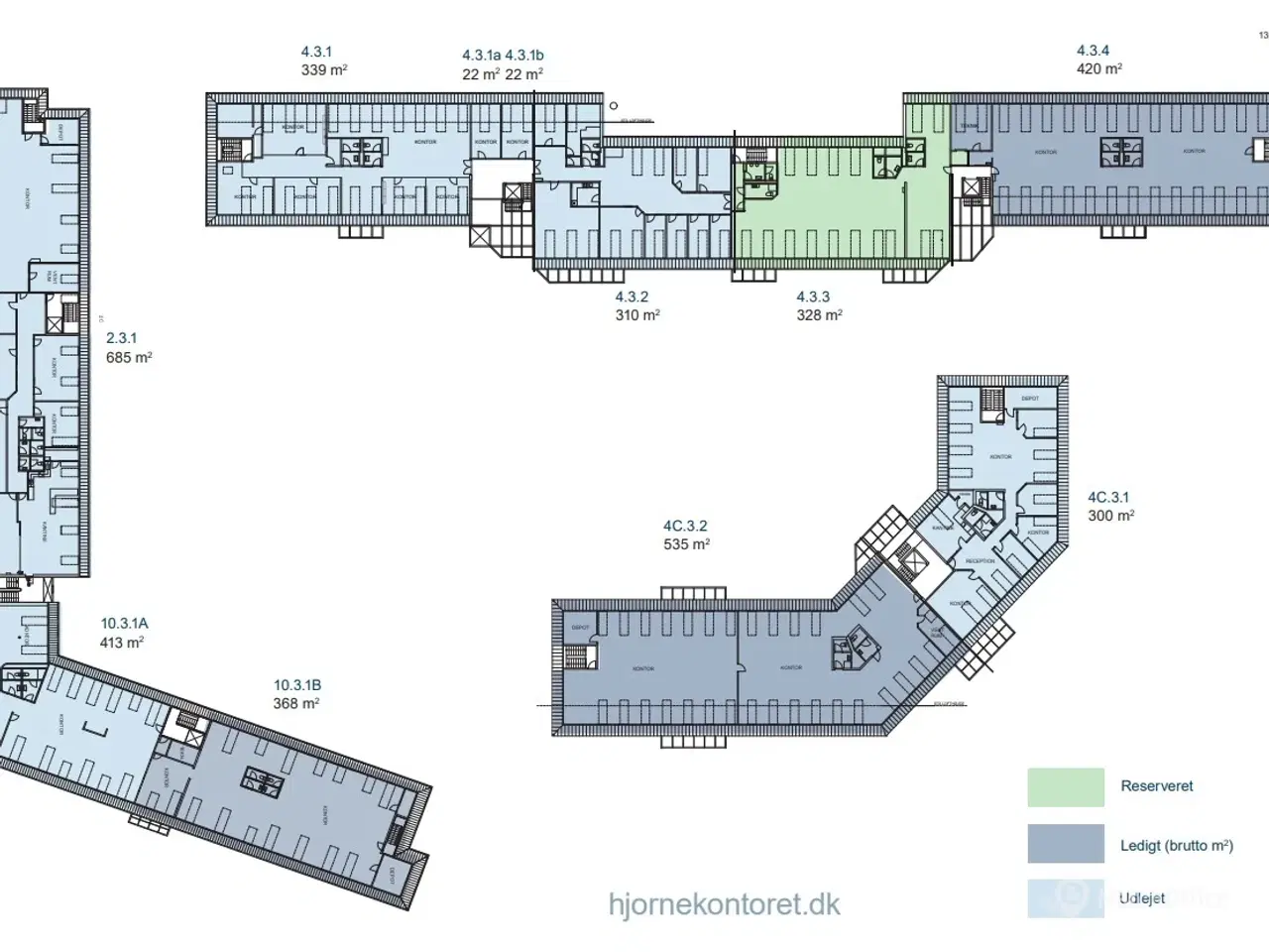 Billede 32 - Velbeliggende kontorer med fælleskantine og fitnesscenter