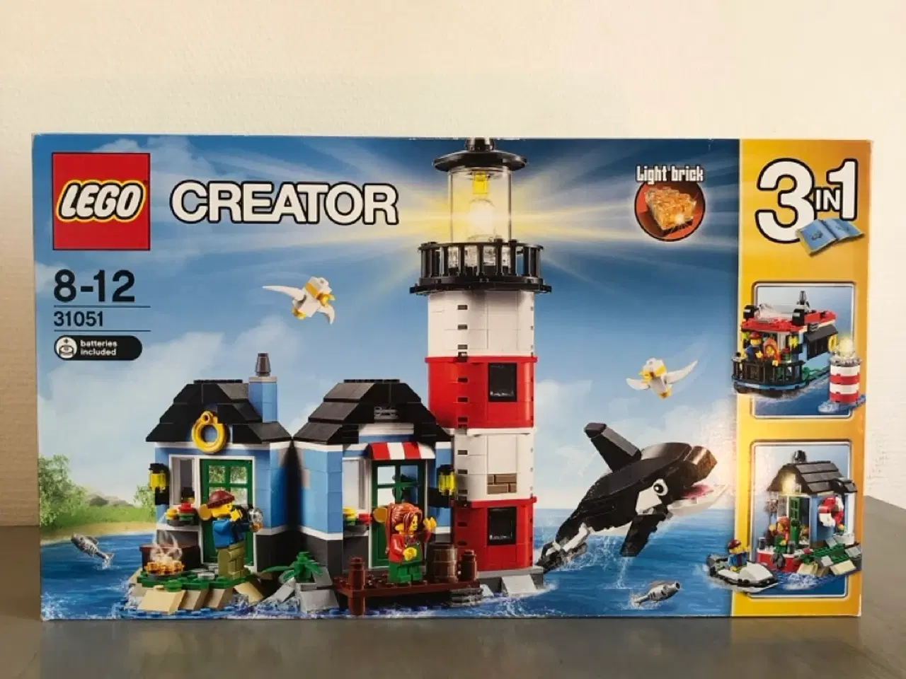 Billede 1 - LEGO Creator 31051 Lighthouse Point uåbnet