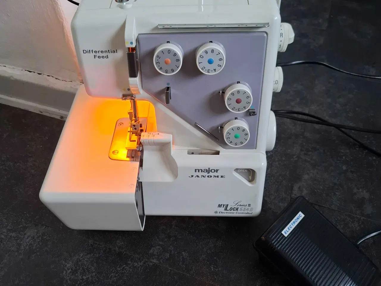 Billede 1 - Overlock Major Janome 534D