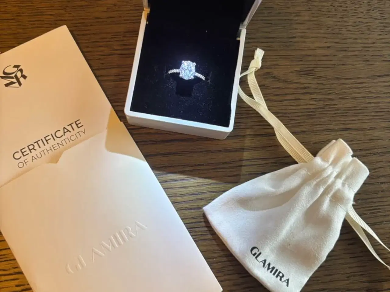 Billede 3 - Forlovelsesring sølv 