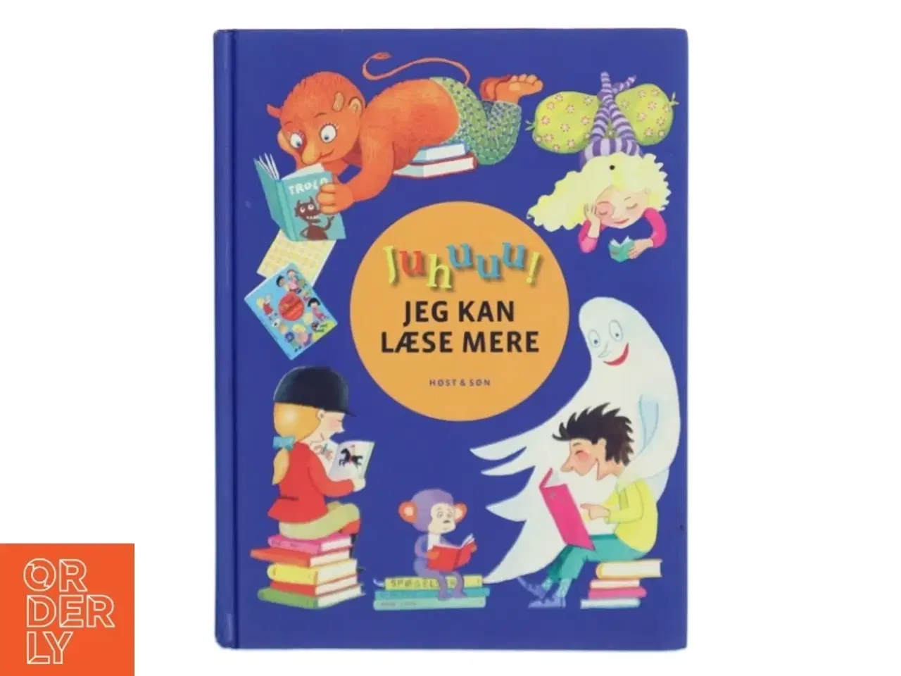 Billede 1 - Juhuuu! jeg kan læse mere : lette historier, du selv kan læse (Bog)