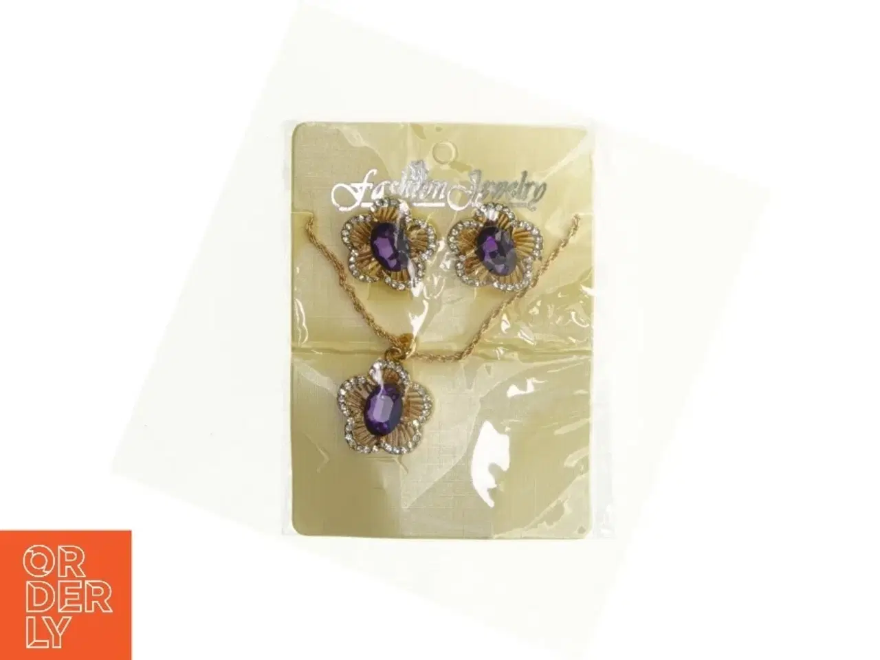 Billede 1 - Smykkesæt fra Fashion Jewelry (str. 11 x 8 cm)